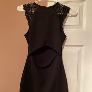 Tight black Windsor dress